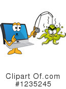 Pc Computer Mascot Clipart #1235245 by Toons4Biz