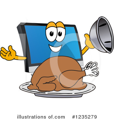 Pc Computer Mascot Clipart #1235279 by Toons4Biz