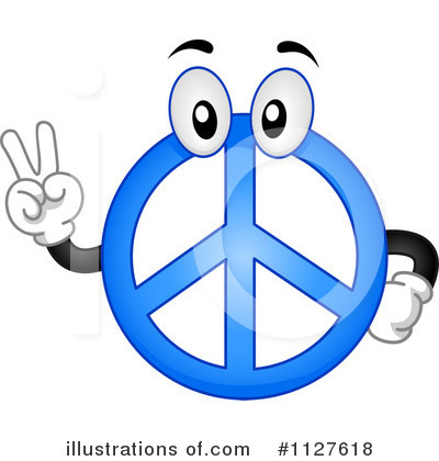 Royalty-Free (RF) Peace Clipart Illustration by BNP Design Studio - Stock Sample #1127618