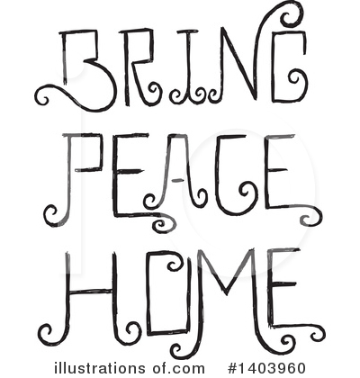 Royalty-Free (RF) Peace Clipart Illustration by Cherie Reve - Stock Sample #1403960