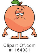 Peach Clipart #1164931 by Cory Thoman