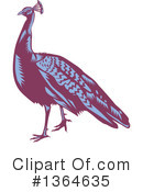 Peacock Clipart #1364635 by patrimonio