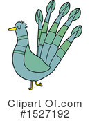 Peacock Clipart #1527192 by lineartestpilot