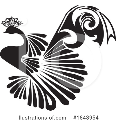 Royalty-Free (RF) Peacock Clipart Illustration by Morphart Creations - Stock Sample #1643954