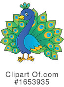 Peacock Clipart #1653935 by visekart