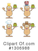 Peanut Character Clipart #1306988 by Hit Toon
