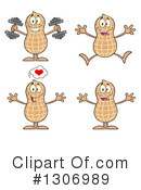 Peanut Character Clipart #1306989 by Hit Toon