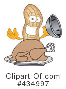 Peanut Character Clipart #434997 by Mascot Junction