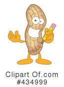 Peanut Character Clipart #434999 by Mascot Junction