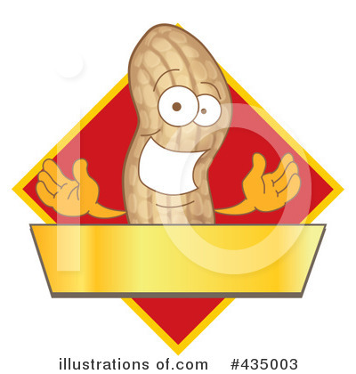 Peanut Clipart #435003 by Mascot Junction