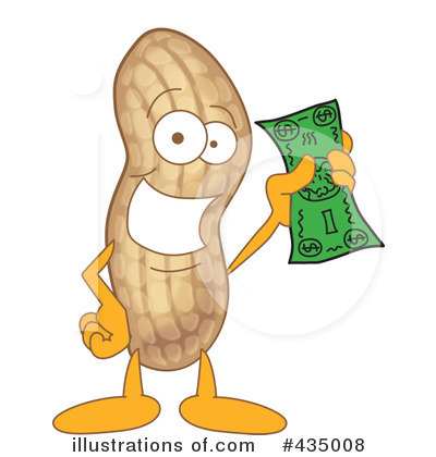 Nut Clipart #435008 by Mascot Junction