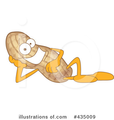 Peanut Character Clipart #435009 by Mascot Junction