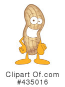 Peanut Character Clipart #435016 by Mascot Junction