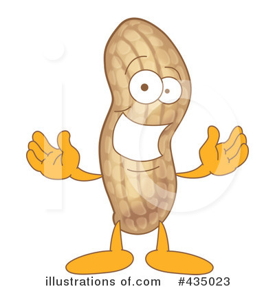 Peanut Character Clipart #435023 by Toons4Biz