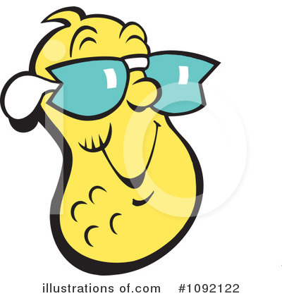 Royalty-Free (RF) Peanut Clipart Illustration by Johnny Sajem - Stock Sample #1092122