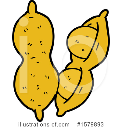 Royalty-Free (RF) Peanut Clipart Illustration by lineartestpilot - Stock Sample #1579893