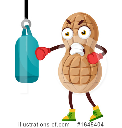 Royalty-Free (RF) Peanut Clipart Illustration by Morphart Creations - Stock Sample #1648404