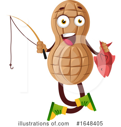 Royalty-Free (RF) Peanut Clipart Illustration by Morphart Creations - Stock Sample #1648405