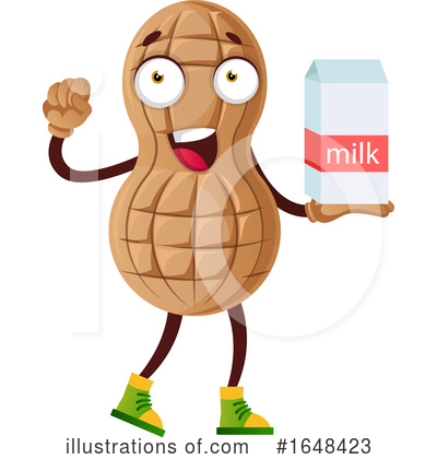 Royalty-Free (RF) Peanut Clipart Illustration by Morphart Creations - Stock Sample #1648423