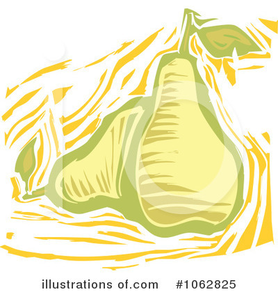 Royalty-Free (RF) Pear Clipart Illustration by xunantunich - Stock Sample #1062825
