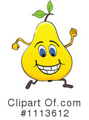 Pear Clipart #1113612 by Andrei Marincas