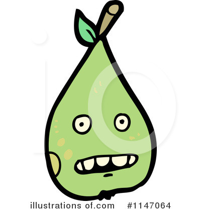 Pear Clipart #1147064 by lineartestpilot