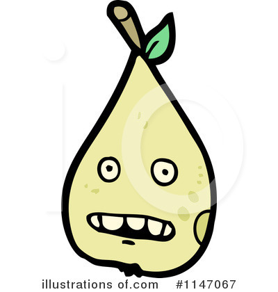 Pear Clipart #1147067 by lineartestpilot