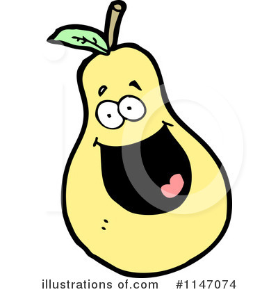 Pear Clipart #1147074 by lineartestpilot