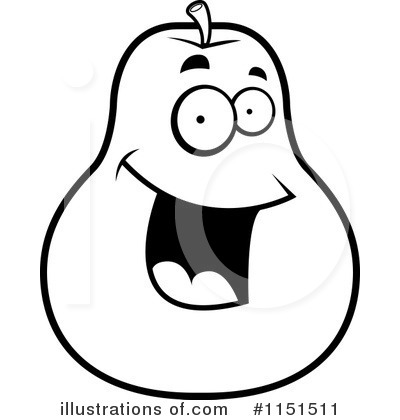 Royalty-Free (RF) Pear Clipart Illustration by Cory Thoman - Stock Sample #1151511