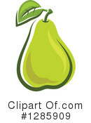 Pear Clipart #1285909 by Vector Tradition SM