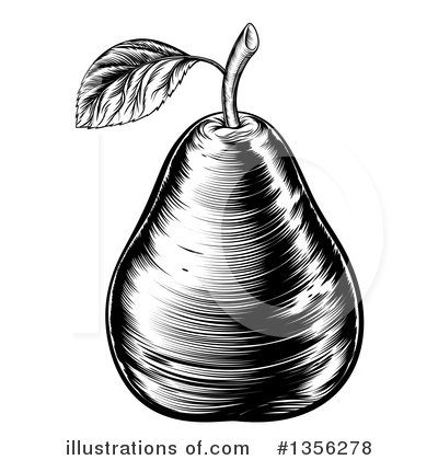 Royalty-Free (RF) Pear Clipart Illustration by AtStockIllustration - Stock Sample #1356278