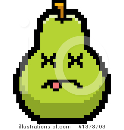 Royalty-Free (RF) Pear Clipart Illustration by Cory Thoman - Stock Sample #1378703