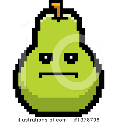 Royalty-Free (RF) Pear Clipart Illustration by Cory Thoman - Stock Sample #1378708