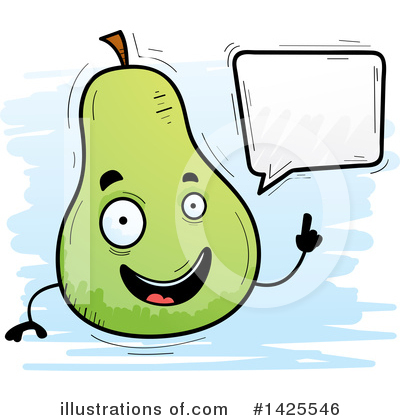 Pear Clipart #1425546 by Cory Thoman