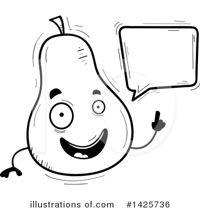 Royalty-Free (RF) Pear Clipart Illustration by Cory Thoman - Stock Sample #1425736