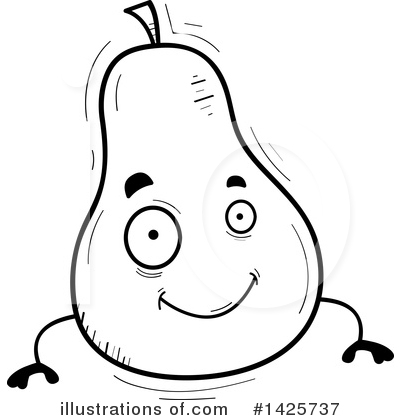 Royalty-Free (RF) Pear Clipart Illustration by Cory Thoman - Stock Sample #1425737