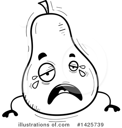 Royalty-Free (RF) Pear Clipart Illustration by Cory Thoman - Stock Sample #1425739