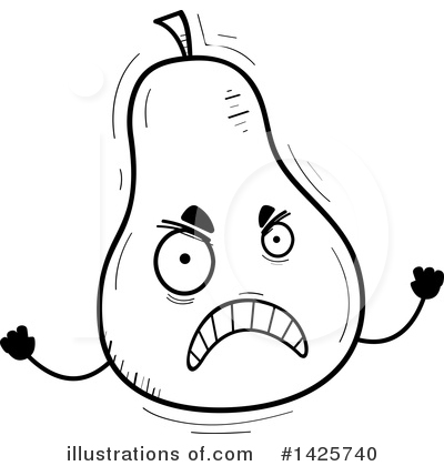 Royalty-Free (RF) Pear Clipart Illustration by Cory Thoman - Stock Sample #1425740