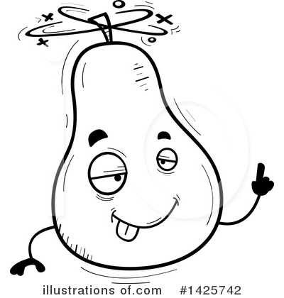 Royalty-Free (RF) Pear Clipart Illustration by Cory Thoman - Stock Sample #1425742