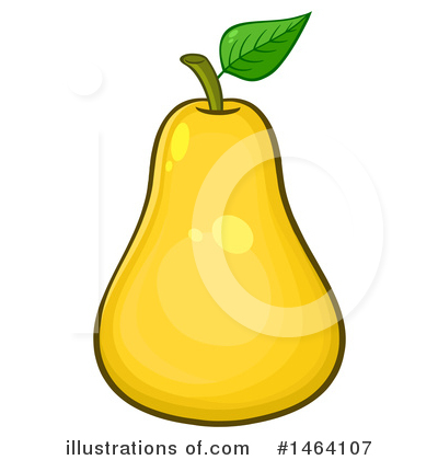 Royalty-Free (RF) Pear Clipart Illustration by Hit Toon - Stock Sample #1464107