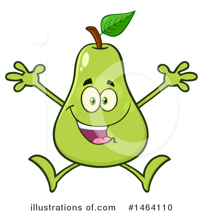 Royalty-Free (RF) Pear Clipart Illustration by Hit Toon - Stock Sample #1464110