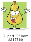 Pear Clipart #217360 by Hit Toon