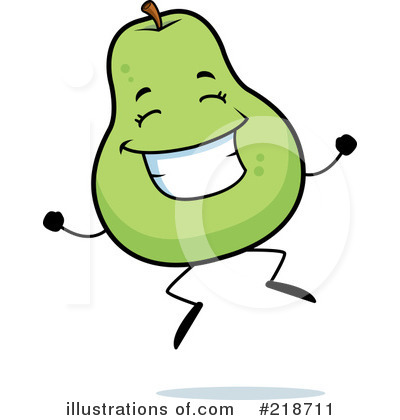 Royalty-Free (RF) Pear Clipart Illustration by Cory Thoman - Stock Sample #218711