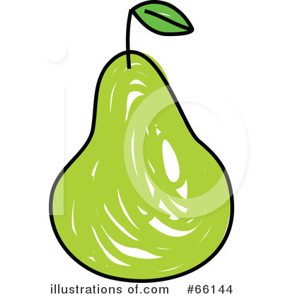 Royalty-Free (RF) Pear Clipart Illustration by Prawny - Stock Sample #66144
