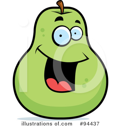 Royalty-Free (RF) Pear Clipart Illustration by Cory Thoman - Stock Sample #94437