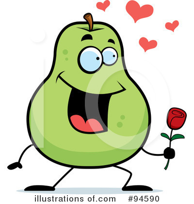 Royalty-Free (RF) Pear Clipart Illustration by Cory Thoman - Stock Sample #94590