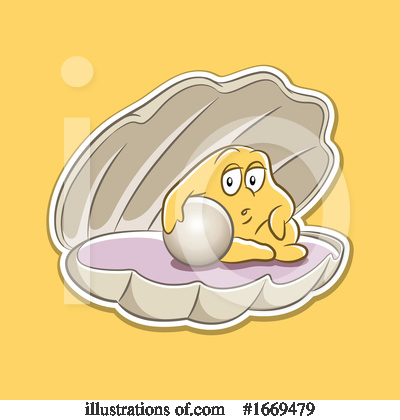 Royalty-Free (RF) Pearl Clipart Illustration by cidepix - Stock Sample #1669479