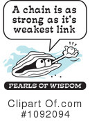 Pearl Of Wisdom Clipart #1092094 by Johnny Sajem