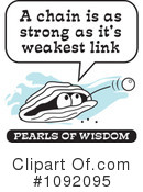 Pearl Of Wisdom Clipart #1092095 by Johnny Sajem