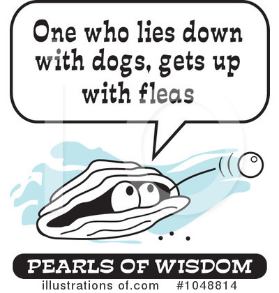 Pearls Of Wisdom Clipart #1048814 by Johnny Sajem